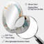 Whispering Motion - Miroir mural ovale jaune-551868363
