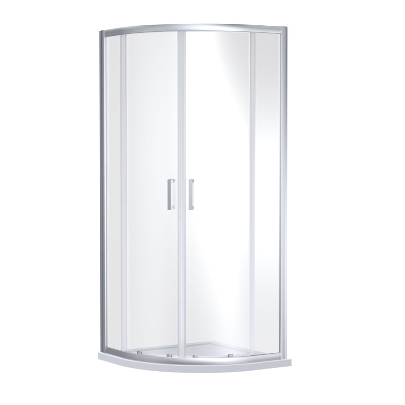 Bayswater 900mm Chrome Quadrant Shower Enclosure 6mm Glass