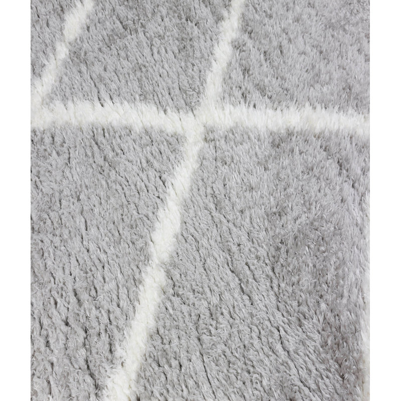 Geometric Indoor Rug, Rectangle 6'7" x 9'6"