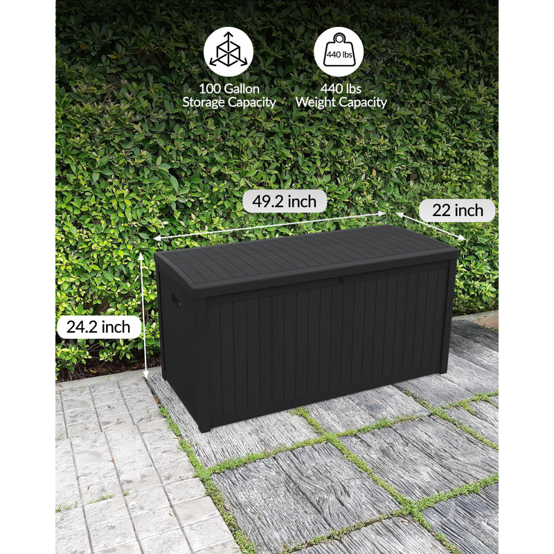 Plastic Box Set, Black