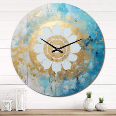 Horloge murale Divine Mandala