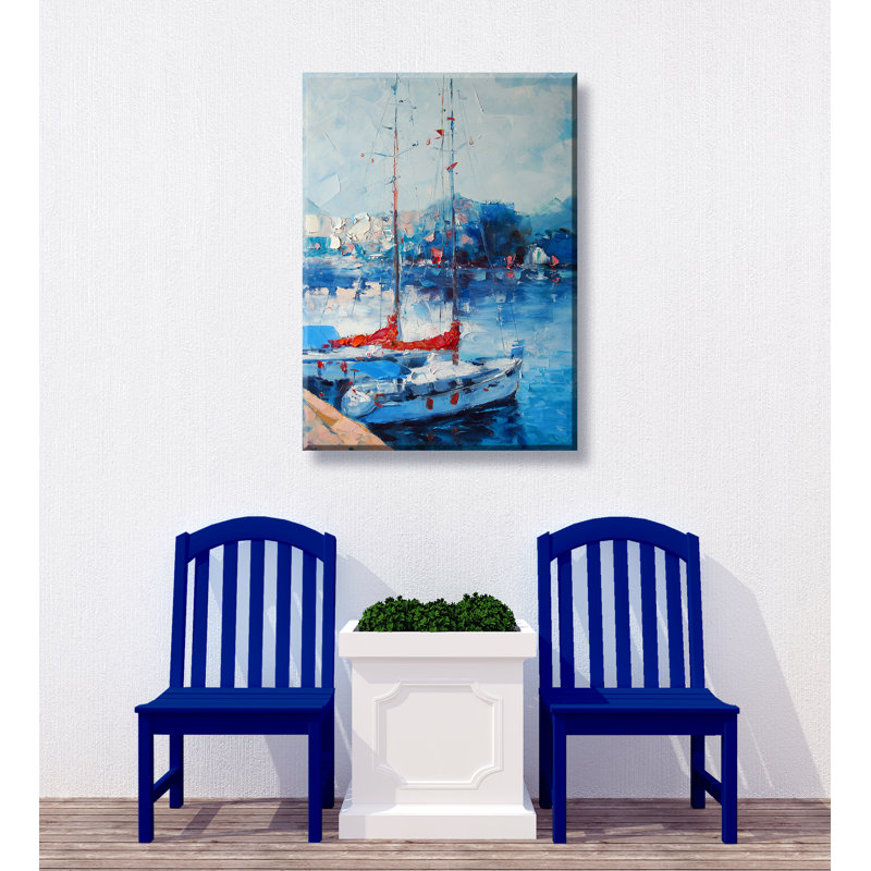 Décoration murale d’extérieur yacht club