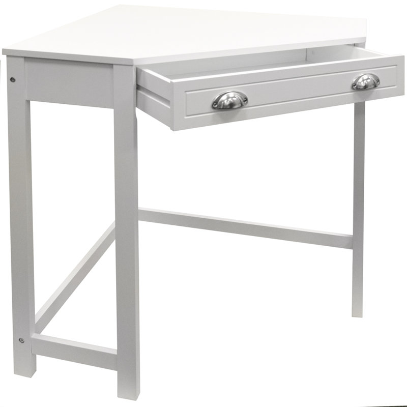 Bunker Hill Corner Writing Desk, White