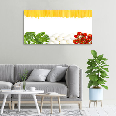 Italian Flag - Wrapped Canvas Print