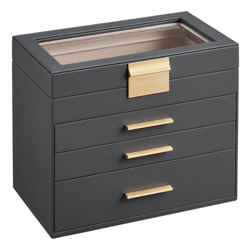Aymane Jewellery Box +, Gray
