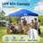 Pop Up Canopy Tent with Detachable Sidewall-111154187-124436164