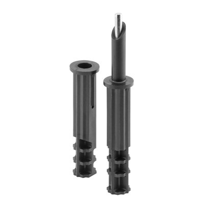 Top Hinge Repair Parts, Plastic, Black