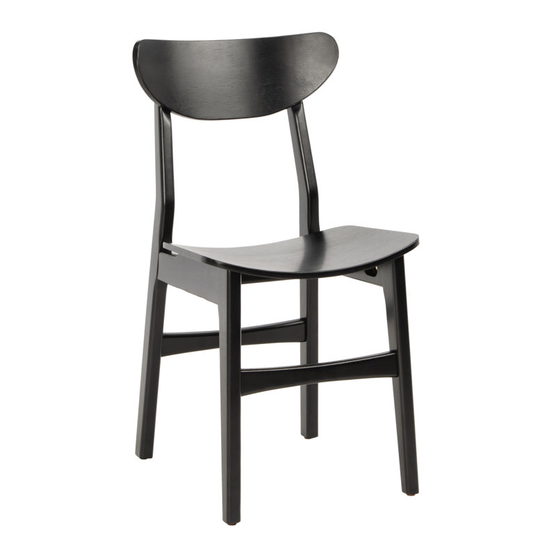 Jakob 17.71'' H Side Chair, Black, Non-Color, Non-Upholstered