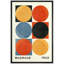 Œuvres abstraites, couleurs vives et classiques, collage «Colorful Geometric Circle Bauhaus» sur-99142163-99142164