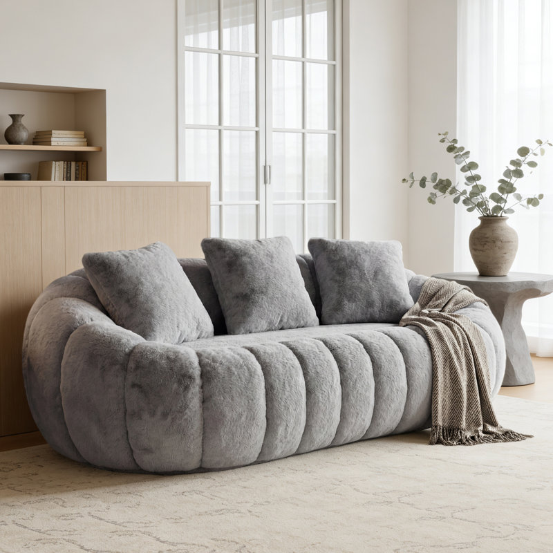 Flower-shaped Sofa, Super Soft Plush Sofa, Double Sofa For Large Living Room, Suitable For Bedrooms, Living Rooms, Clothing Stores, Etc.