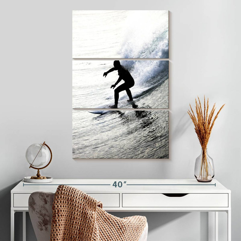 Shadow Surfer, 32" H x 20" W