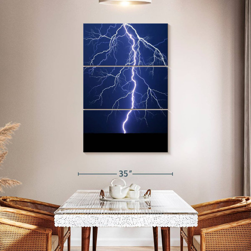 Alvord Night Lightning, 38" H x 24" W