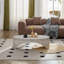 Table d'appoint en marbre naturel The Ovale dans le salon (table incluse seulement)-1598749419