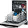 Frigidaire Gallery 24" 49 dBA Built-in Fully Integrated Dishwasher with EvenDry™ System
