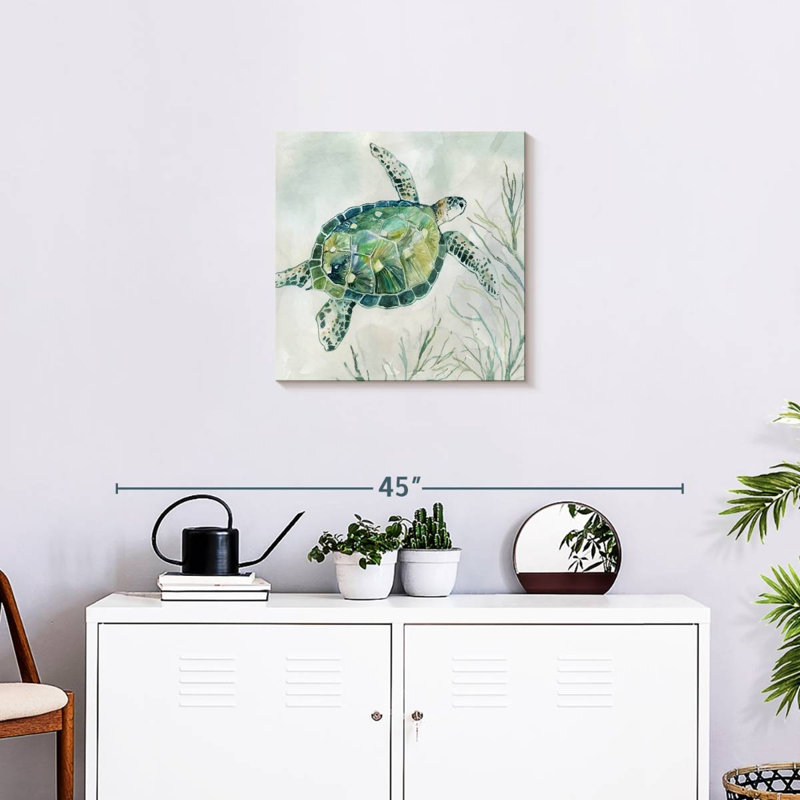 Tortue de ruisseau Brampt I, H 20 po x l 20 po