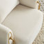 Chaise d'appoint avec accoudoirs l 35,83 po
