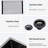 Gunmetal Black 33" Double Bowl  50/50  Undermount Kitchen Sink, 16 Gauge, 10" Deep, Hand - , Rear 3.5 Drain, X Grooves For Quick Drainage, Sound Proofing Mats, Condensation Finish, Comes With Drying-121644719