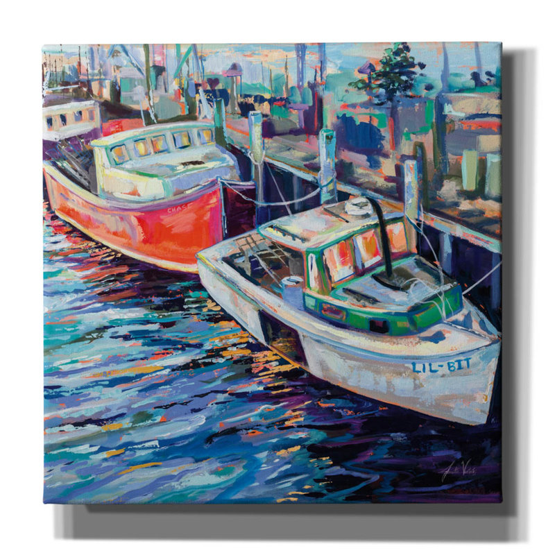 «Lil Bit» par Jeanette Vertentes, art mural sur toile, H 26 po x l 26 po x P 1,5 po