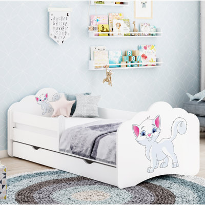 Quint European Toddler Bed Frame with Drawers