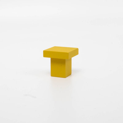 ROUS Hardware Art Deco Square Knob
