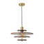 Luminaire suspendu en bois rétro Vintage