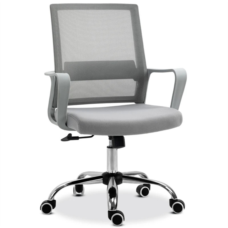 Brock Polyester Blend Office Chair, Grey