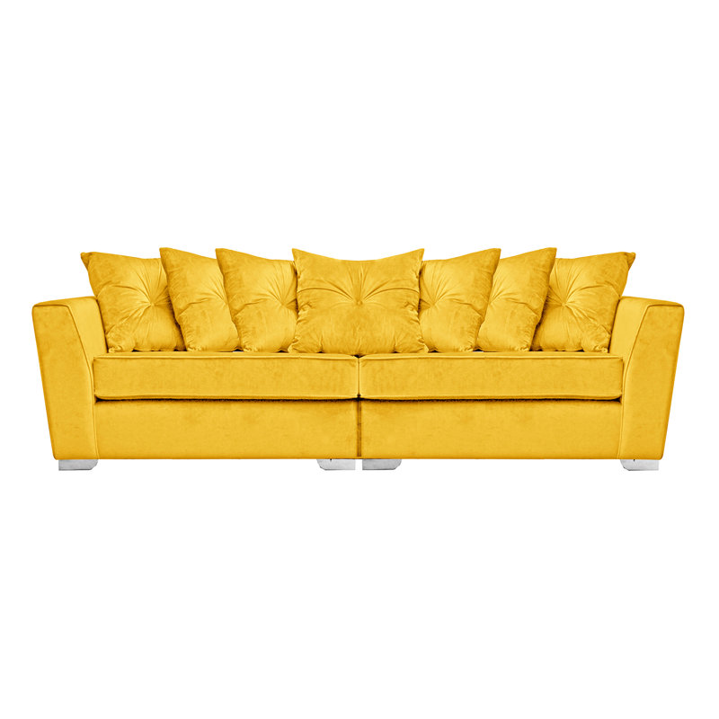 Quade Sofa, Lemon, 4