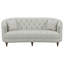 Veronica Light Grey 2-Piece Fabric Living Room Set