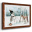 «Snow Friends», reproduction sur toile encadrée-96273033-96273034