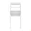 Au-dessus de l'armoire de toilette H 63 po, deux tablettes, porte double-1460141736