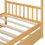 Lit en bois avec couchette-1684516703