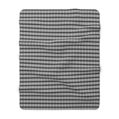 Sherpa Fleece Throw - Black And White Telecaster Guitars