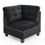 Canapé modulaire de 57 po de large à assise modulaire avec repose-pieds, canapé modulaire, canapé modulaire-608908795-622592551