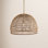 Claria 1 - Light Rattan Dome Pendant