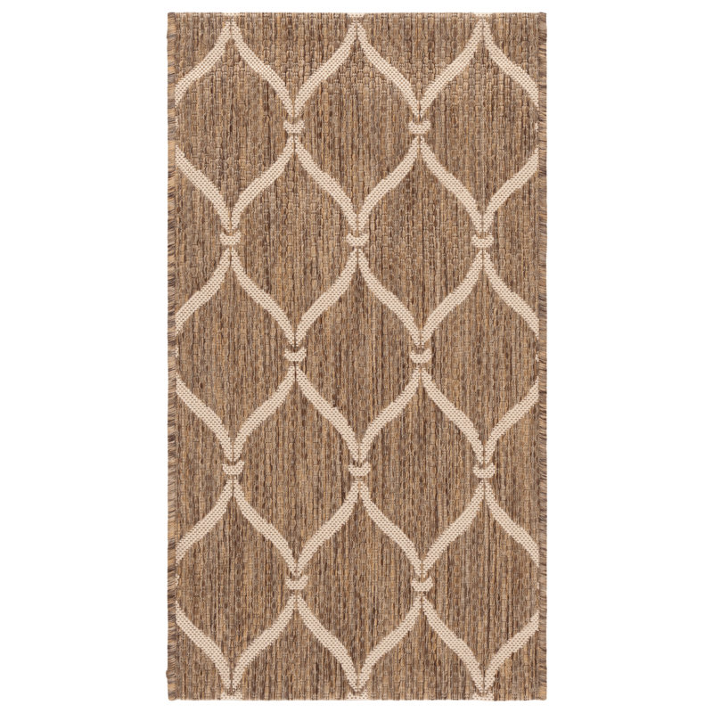 Coroghon Performance Geometric Indoor/Outdoor Area Rug, Rectangle 2' x 3'7"