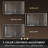 Briargate Metal Wall Mirror with Shelves-1522474172