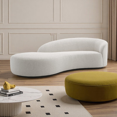 Living Room Arc Casual Indoor Chaise Lounges by Orren Ellis