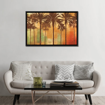 «Palm Paradise», impression sur toile