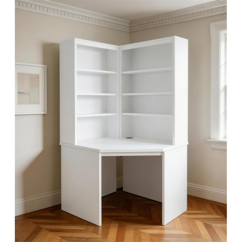 Haajar Writing Desk, White
