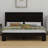 Simple-Setup Platform Bed Featuring Spacious Under-Bed Organization