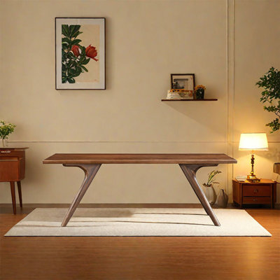 Walnut Solid Wood Dining Table