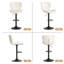 Adjustable Height Counter Stool with Metal Frame-243967672-243967685