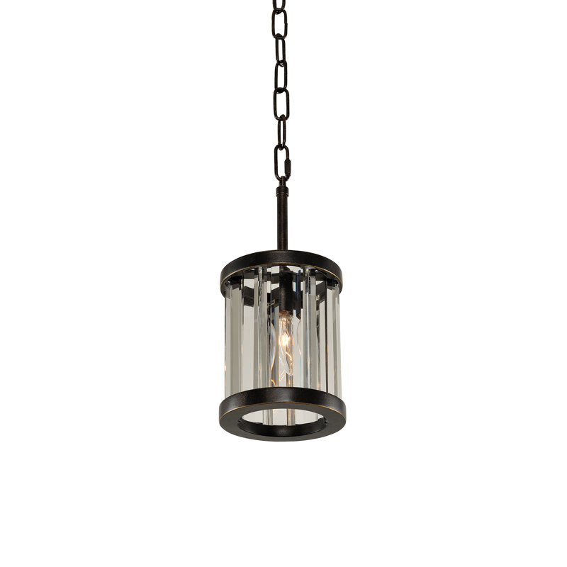 Luminaire suspendu en bronze Esien 1 LT Sienna Kalco