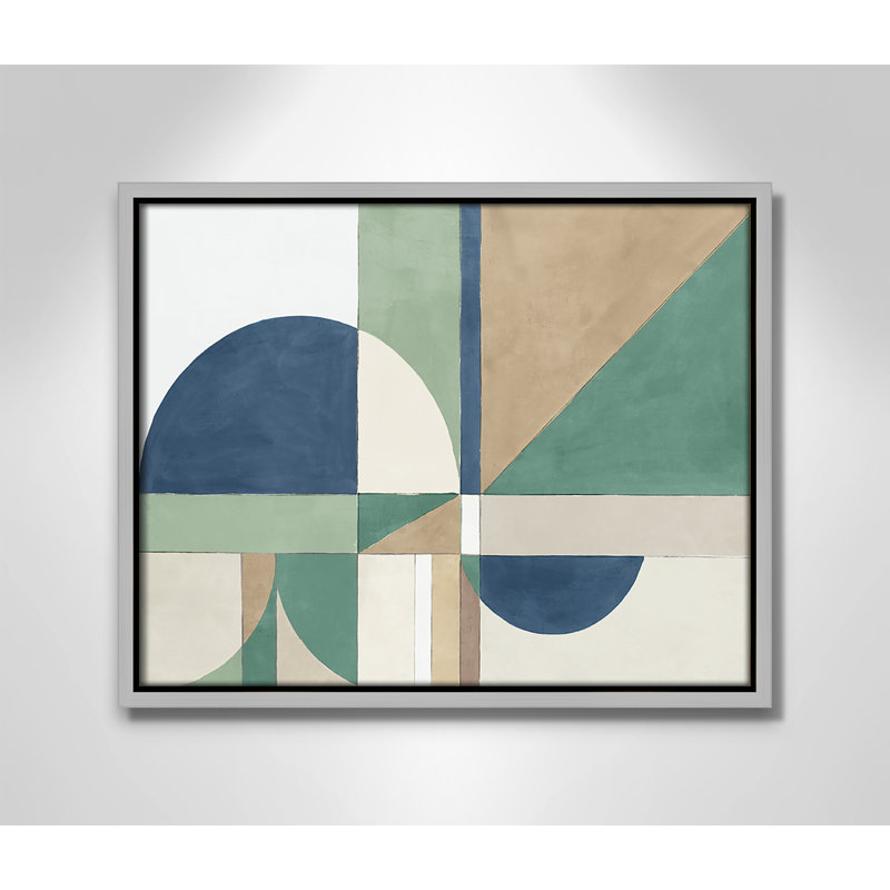 Floater Frame Canvas, 12.5" H x 15.5" W x 2" D, Silver Framed
