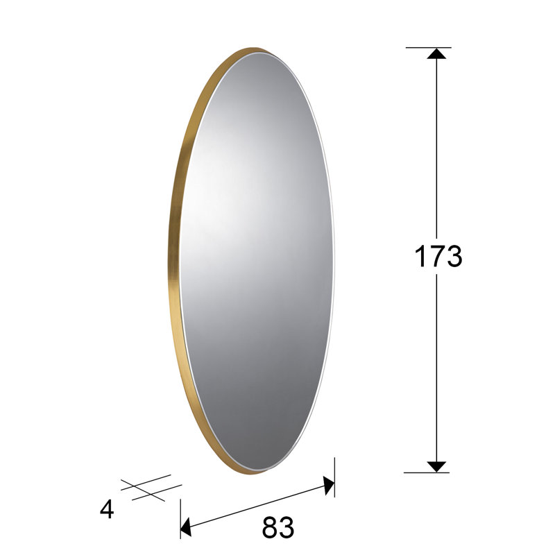 Broxton Engineered Wood Wall Mirror