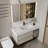 Modern simple light luxury style bathroom cabinet