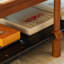 Table basse à ambiance française rétro
