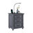 3 Drawer Bedside Table With Reading Light-829931889