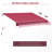 Outsunny Retractable Awning, Patio Awning Sunshade Shelter with Manual Crank Handle, 280gsm UV Resistant Fabric and Aluminum Frame for Deck, Balcony, Yard-119251294