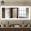 Miroir de salle de bain mural Naliyah Luxora-2032022160